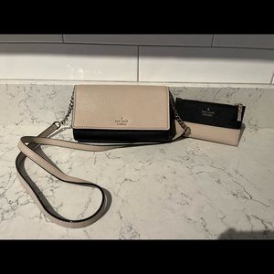 Kate spade crossbody and wallet